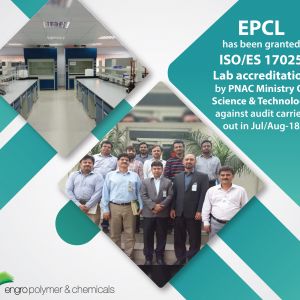 ECPL Granted ISO-ES 17025